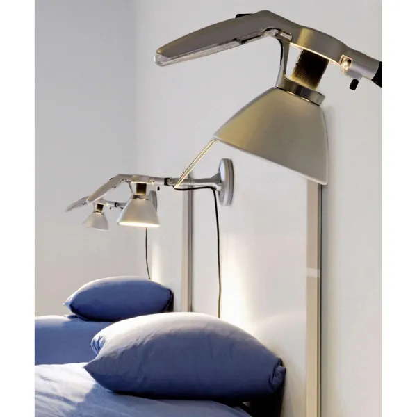 Luceplan Fortebraccio W1 Grande Aluminio – Lámpara de pared — imagen 4