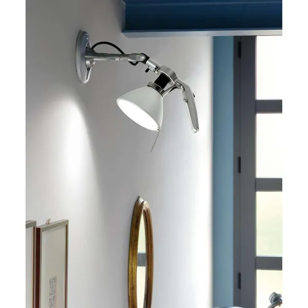 Luceplan Fortebraccio W1 Pequeña Aluminio – Lámpara de pared — imagen 5