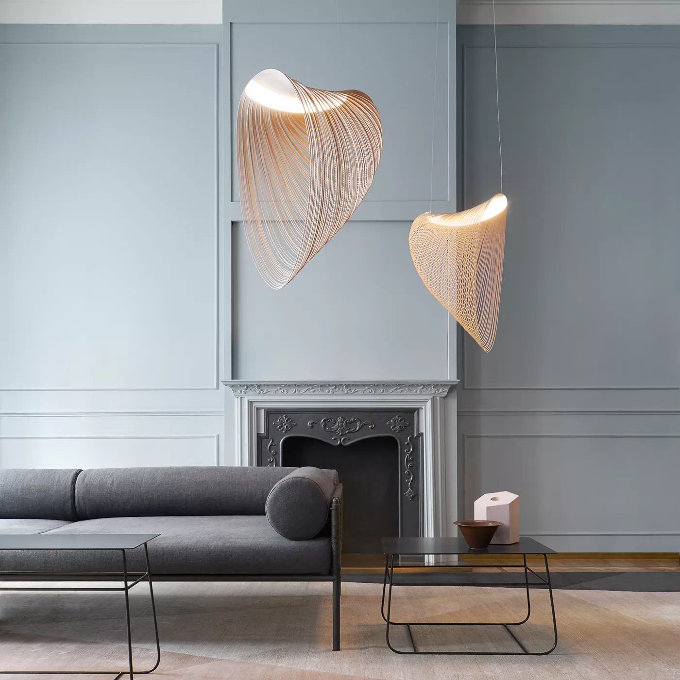 Luceplan Illan, ø100 cm - regulable por corte de fase – Lámpara de suspensión led — imagen 5