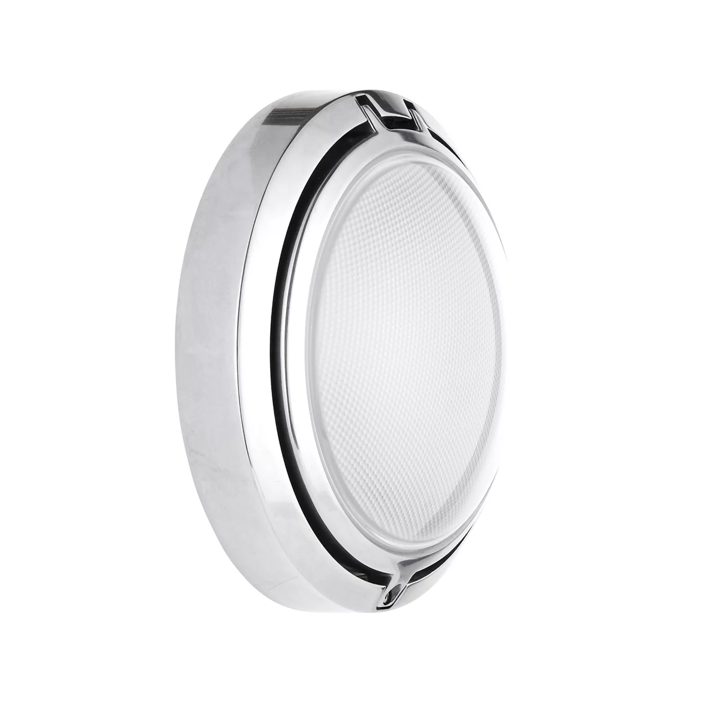 Luceplan Metropoli, lámpara de techo y pared ø27 cm - aluminio pulido