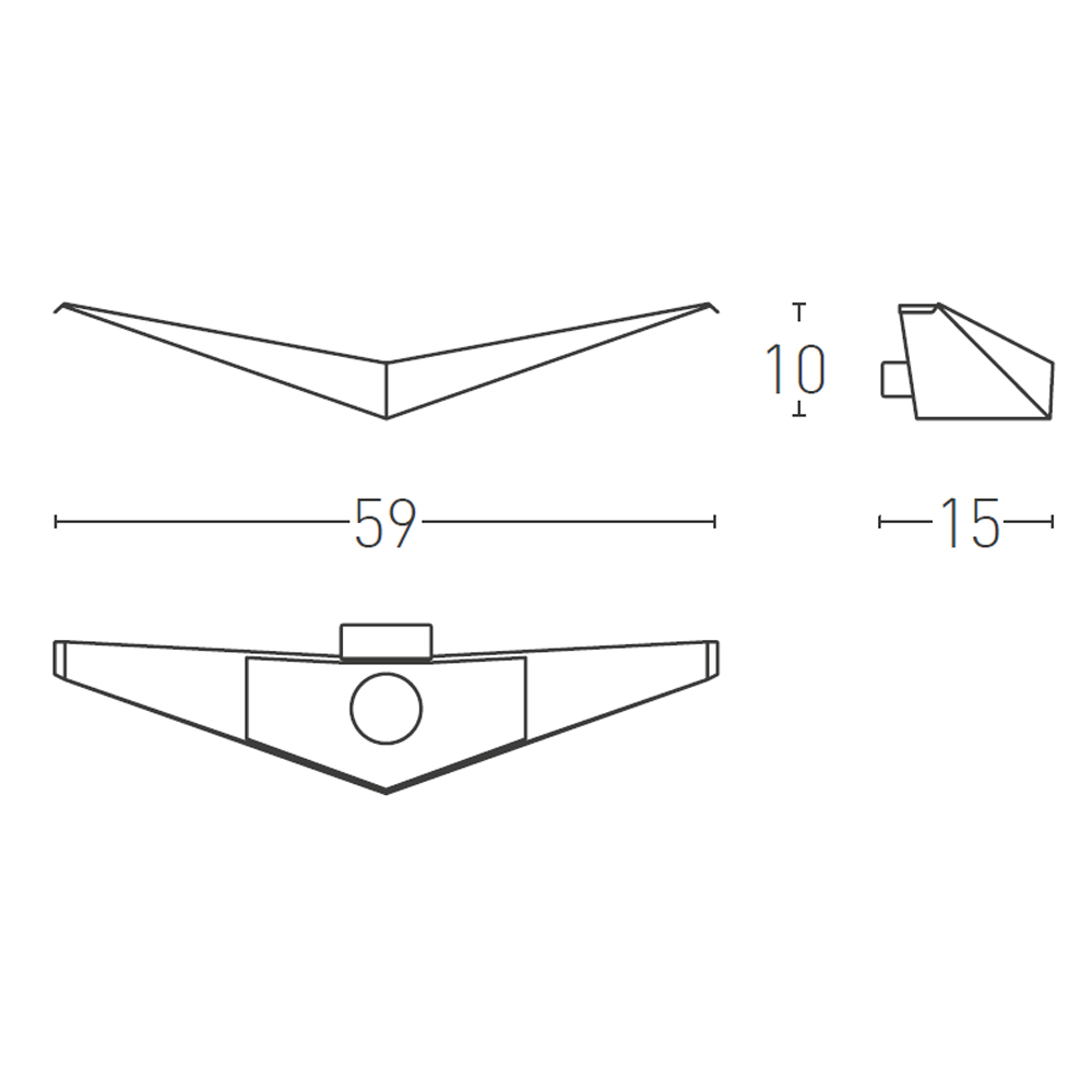 Lumen Center Eagle Led – Aplique pared — imagen 7