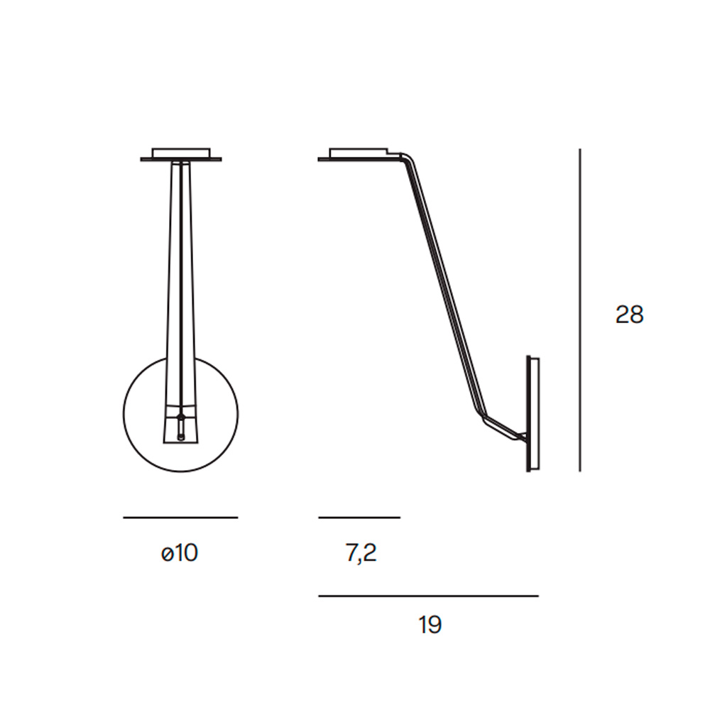 Lumen Center Swan – Aplique pared — imagen 6
