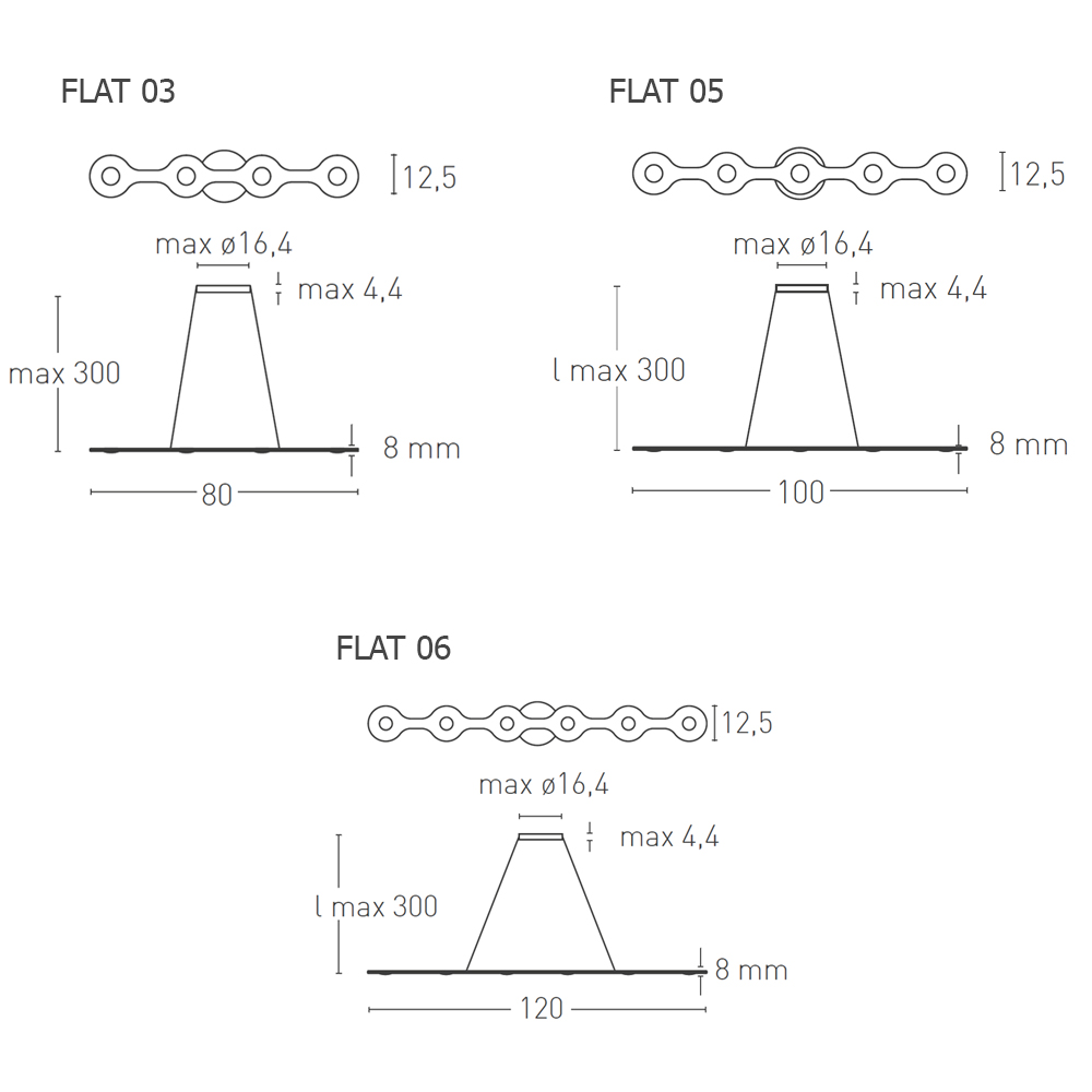 Lumen Center Flat – Lámpara suspensión — imagen 7