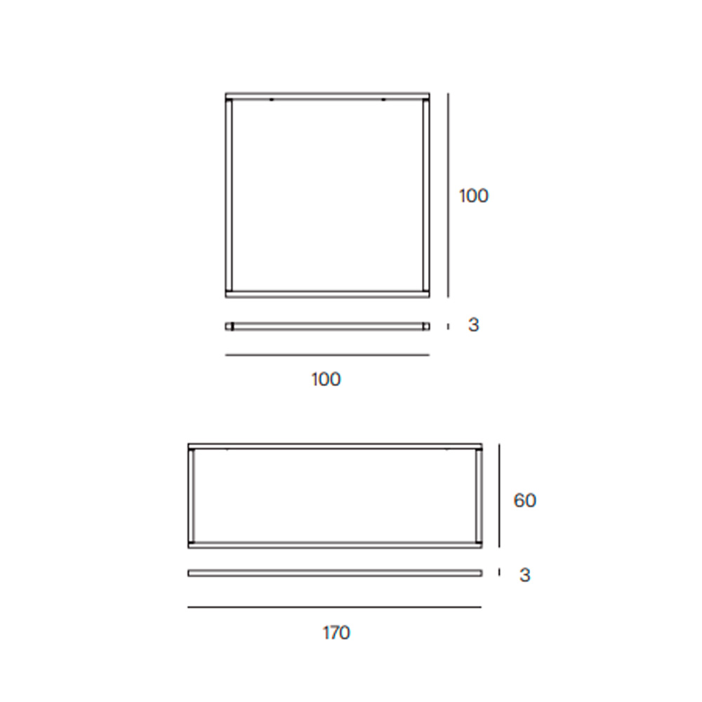 Lumen Center Frame – Lámpara techo — imagen 7