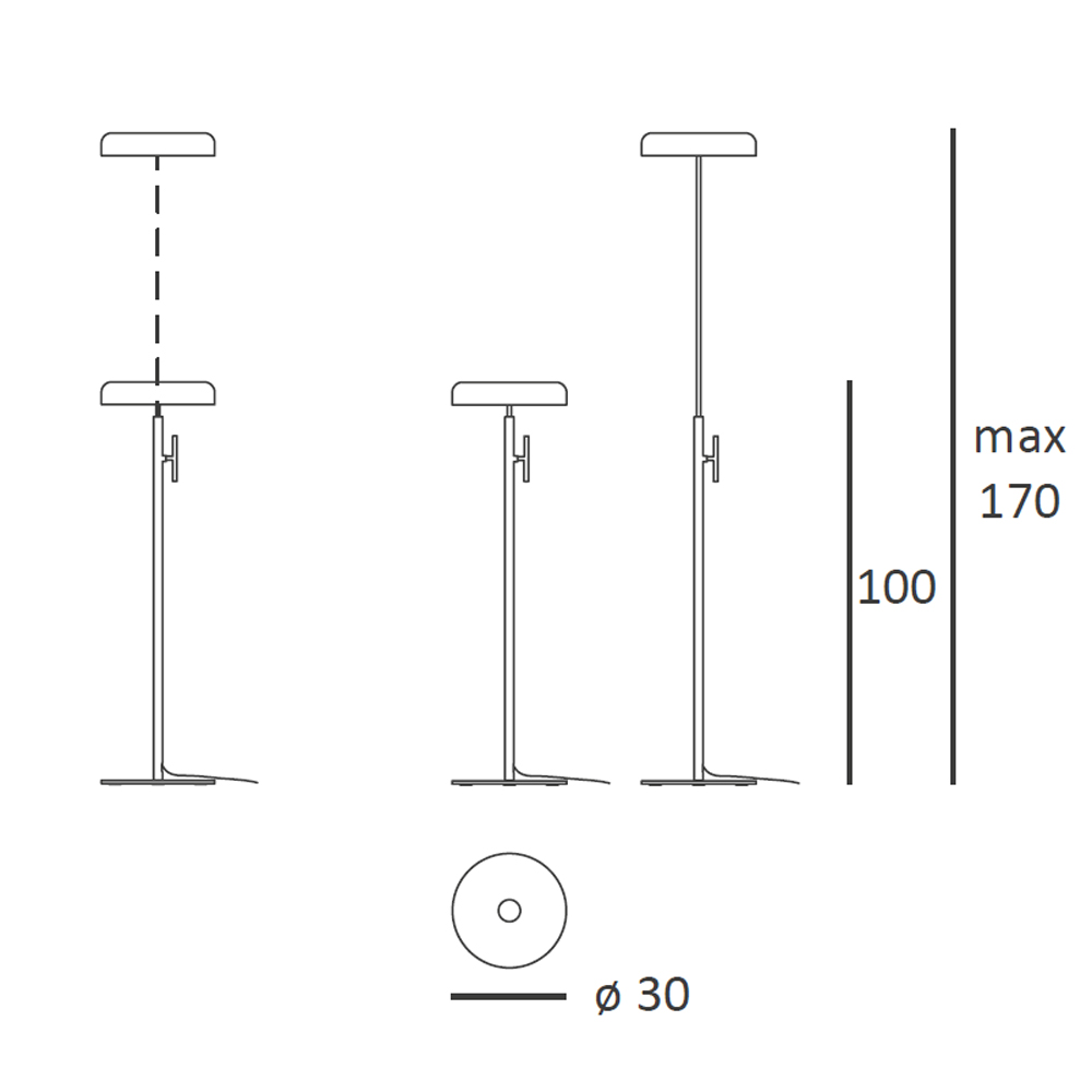 Lumen Center Zero suelo – Lámpara — imagen 6
