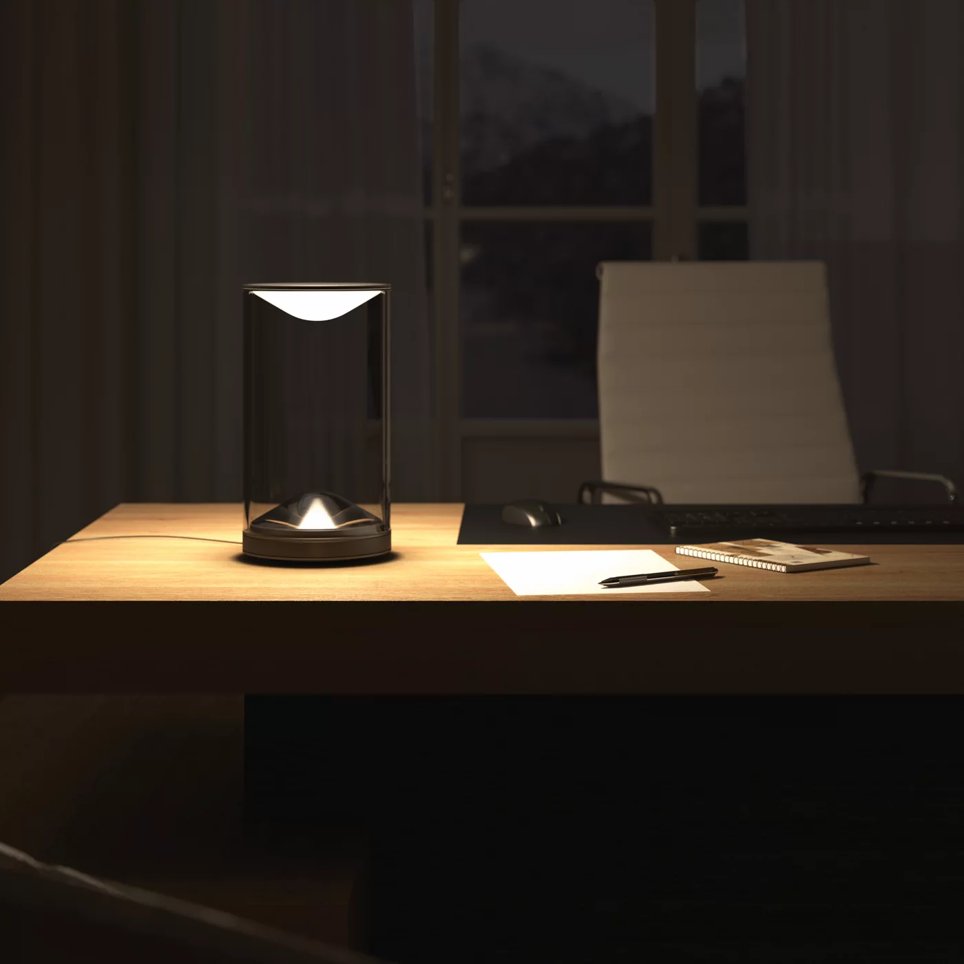 Lumina Eva Led negro - 30 cm - 2.700 K — imagen 6