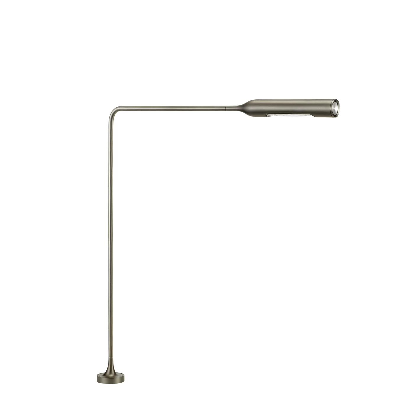 Lumina Flo Grommet, lámpara de sobremesa LED gunmetal - ø4,6 cm