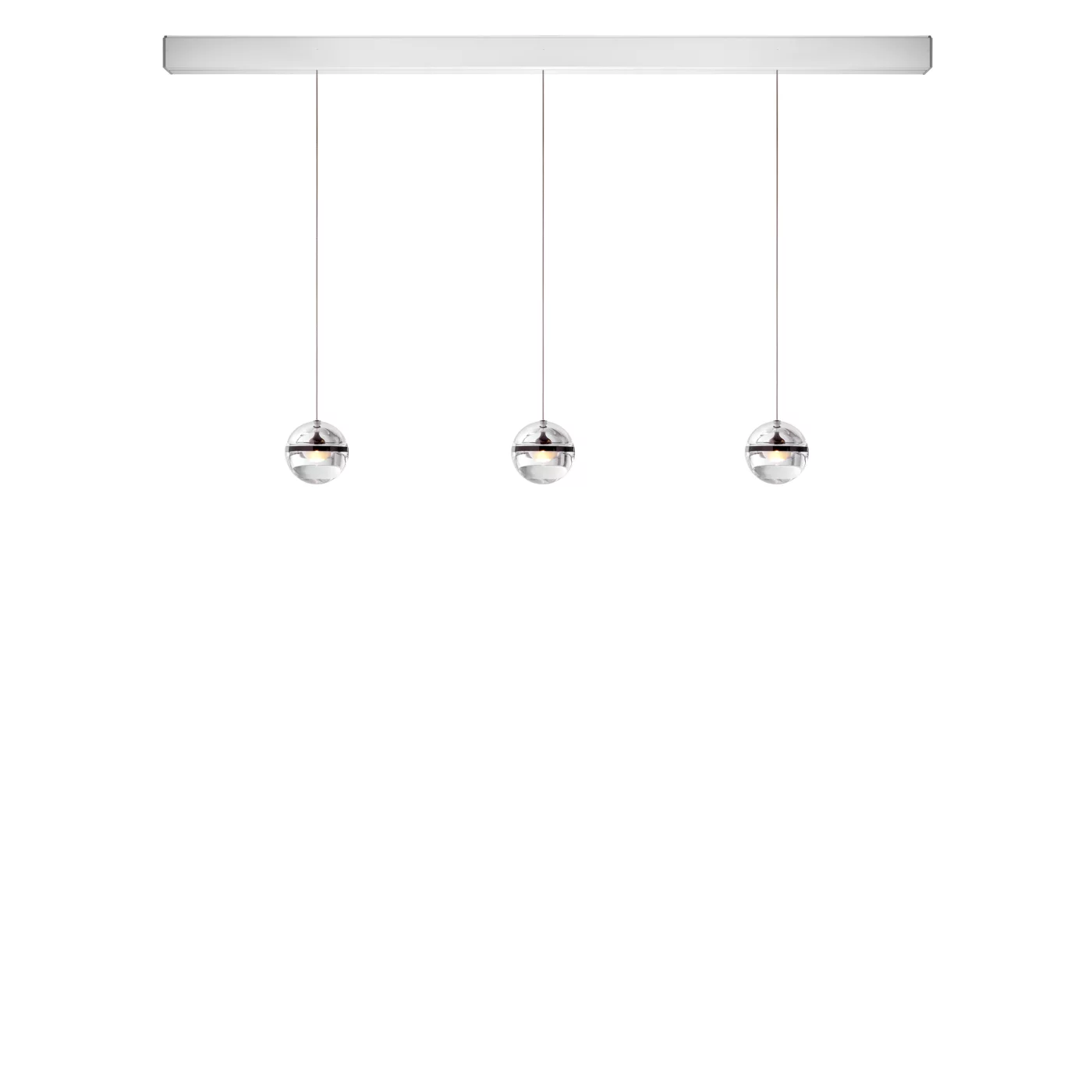 Limbus, lámpara de suspensión LED 3 focos