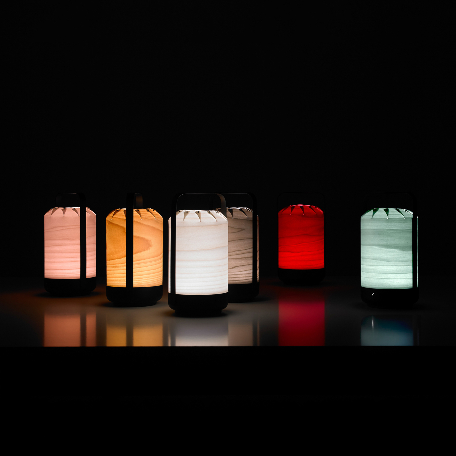 LZF Lámpara de mesa atenuable Chou Tall