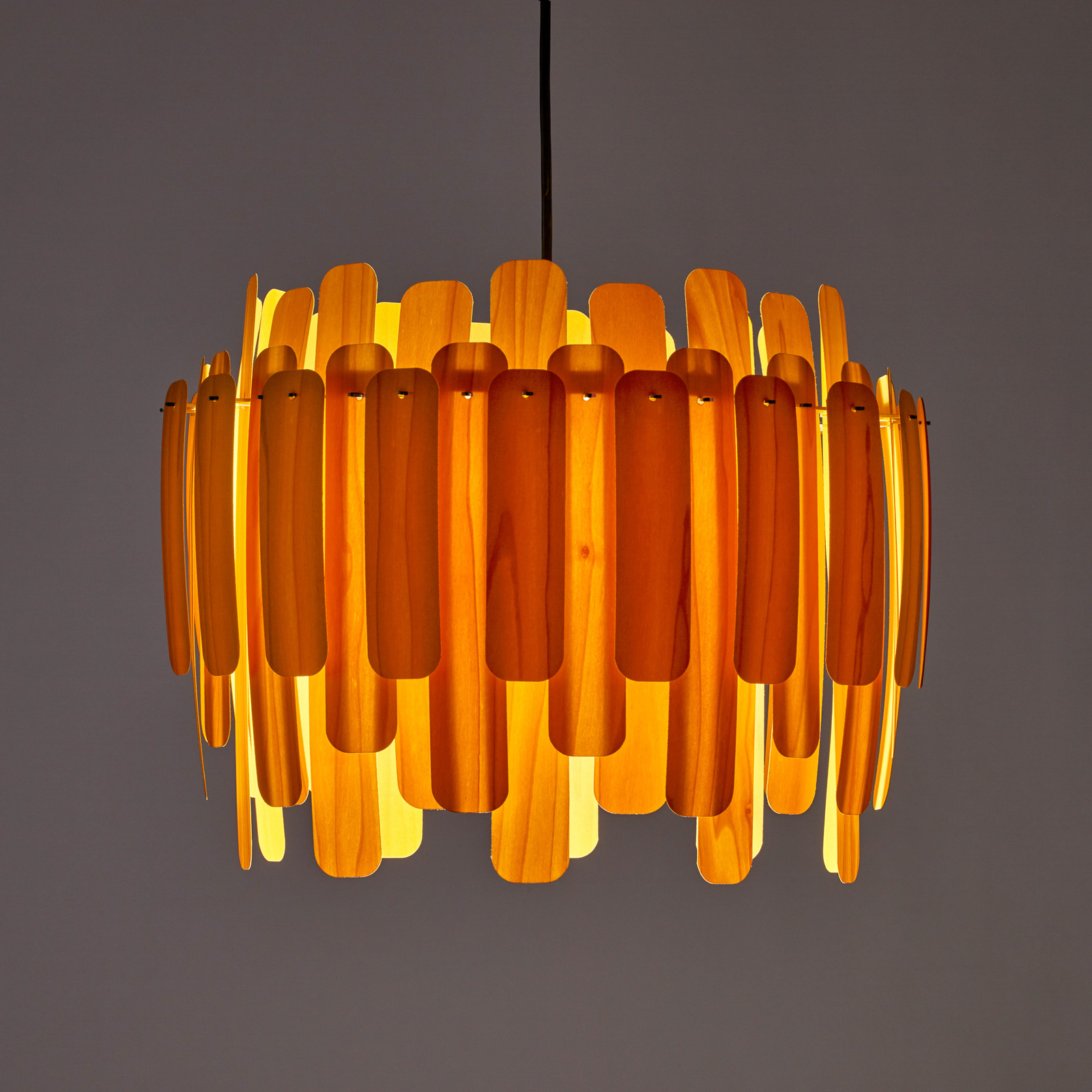 LZF Lamps Lzf Maruja de madera – Lámpara colgante — imagen 7