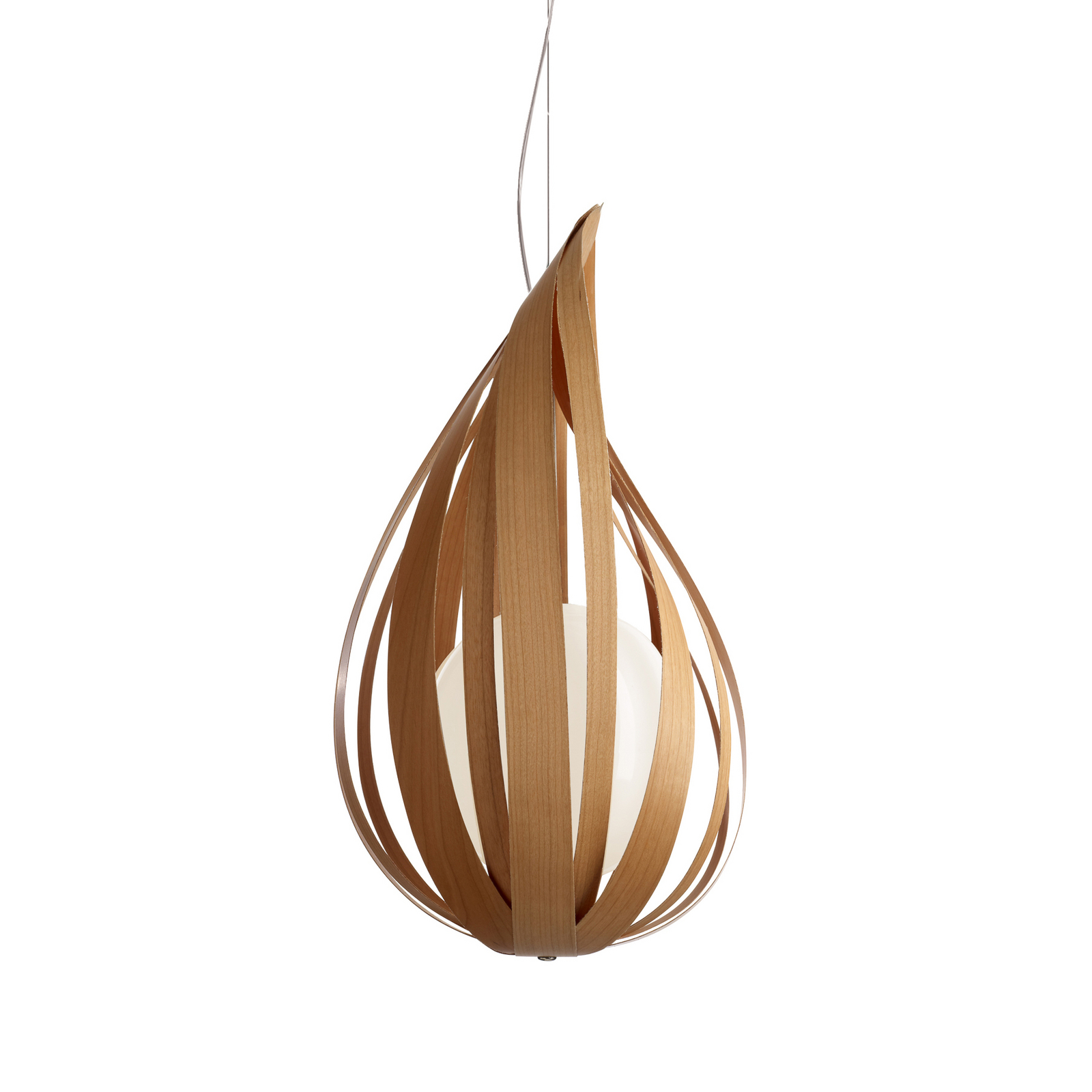 LZF Lamps Lzf Raindrop mediana en diseño de madera – Lámpara colgante — imagen 4