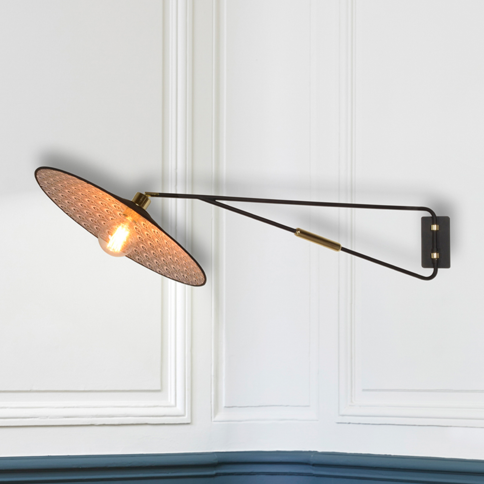 MARKET SET Gatsby, brazo orientable – Aplique de pared — imagen 2
