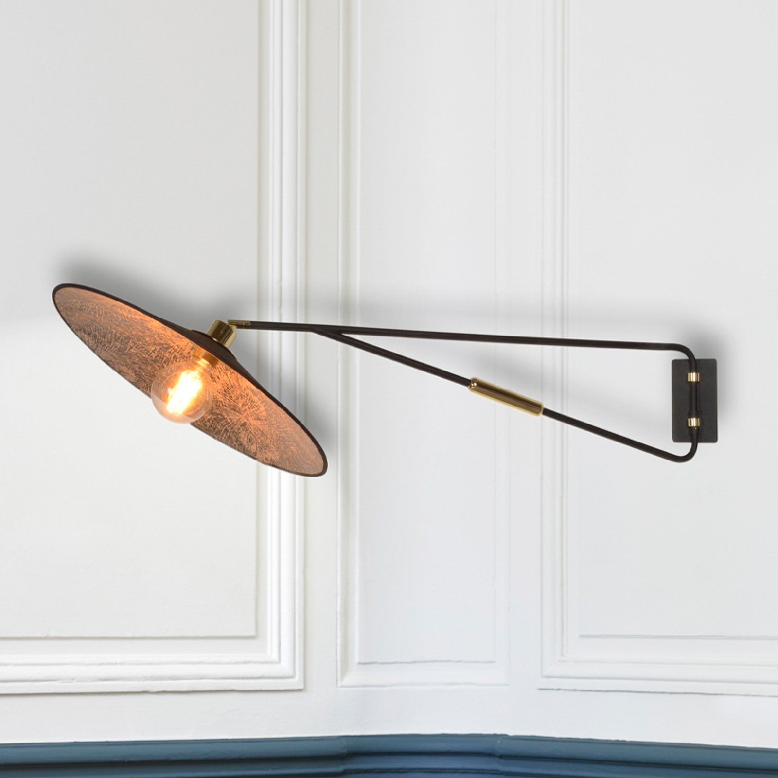 MARKET SET Gatsby, brazo orientable – Aplique de pared — imagen 3