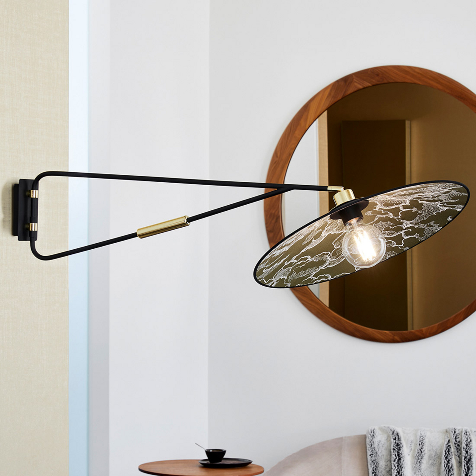 MARKET SET Gatsby, brazo orientable – Aplique de pared — imagen 4