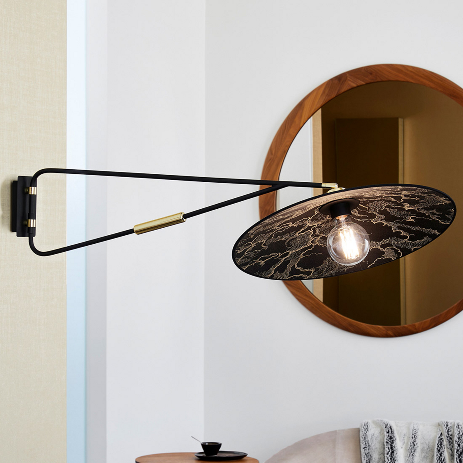 MARKET SET Gatsby, brazo orientable – Aplique de pared — imagen 5