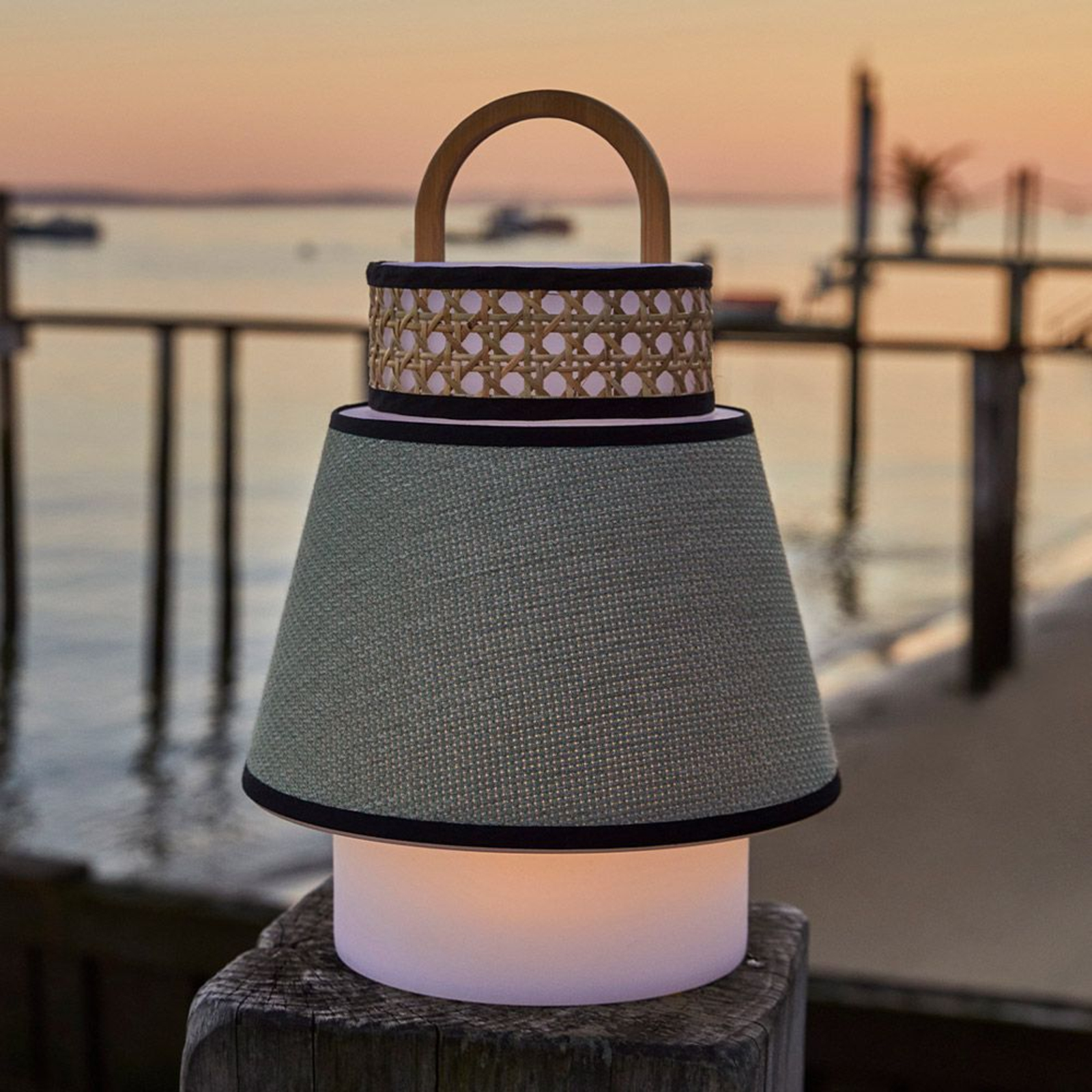 MARKET SET Singapour lámpara de terraza LED USB