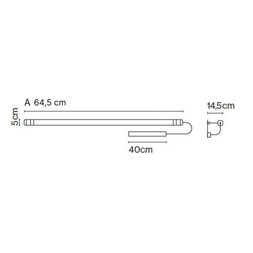 Marset Neón de Luz NL-A – Aplique — imagen 6