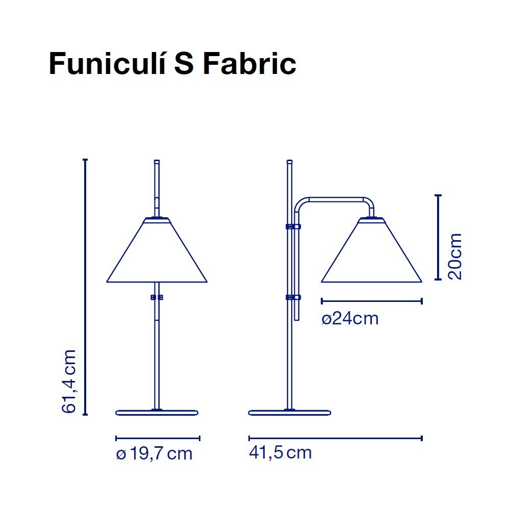 Marset Funiculí S Fabric – Lámpara sobremesa — imagen 8