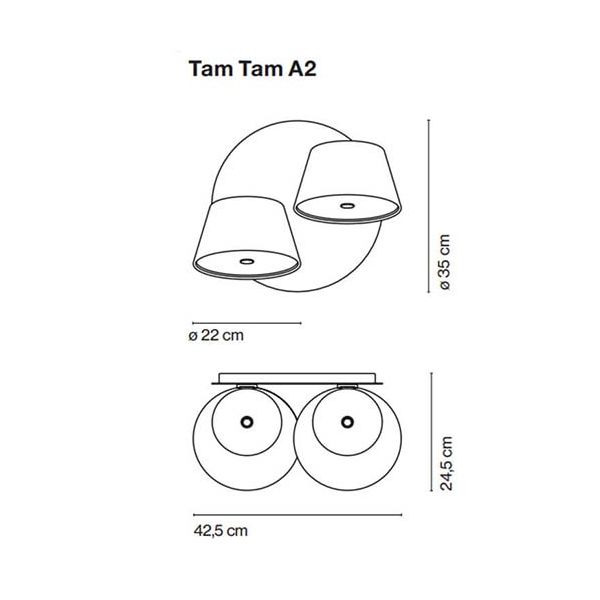 Marset Tam Tam A2 Base — imagen 3