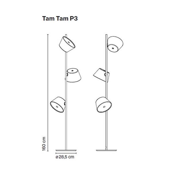 Marset Tam Tam P3 Estructura — imagen 3