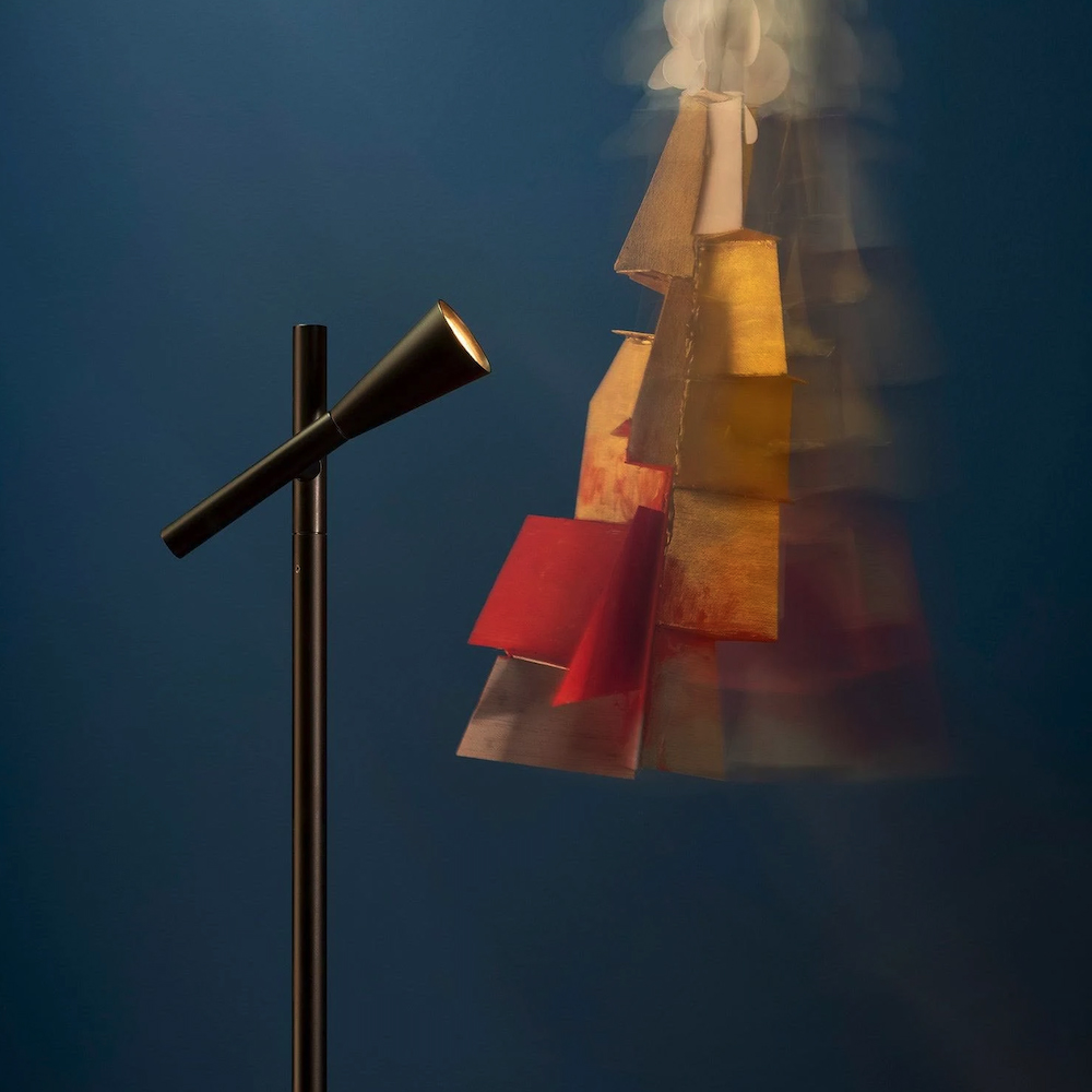 Martinelli Luce Colibrì reading – Lámpara pie — imagen 4