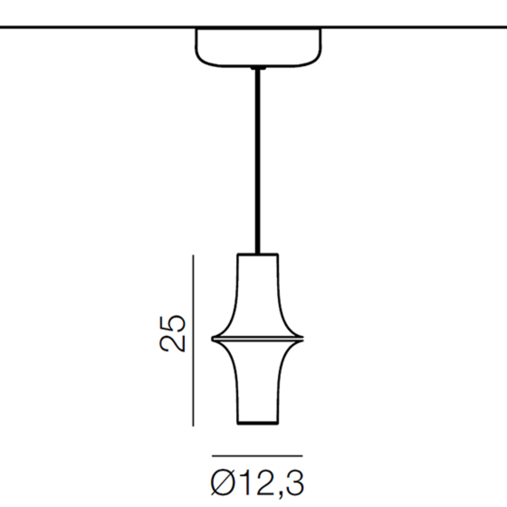 Martinelli Luce Avro Socket only – Lámpara suspensión — imagen 8