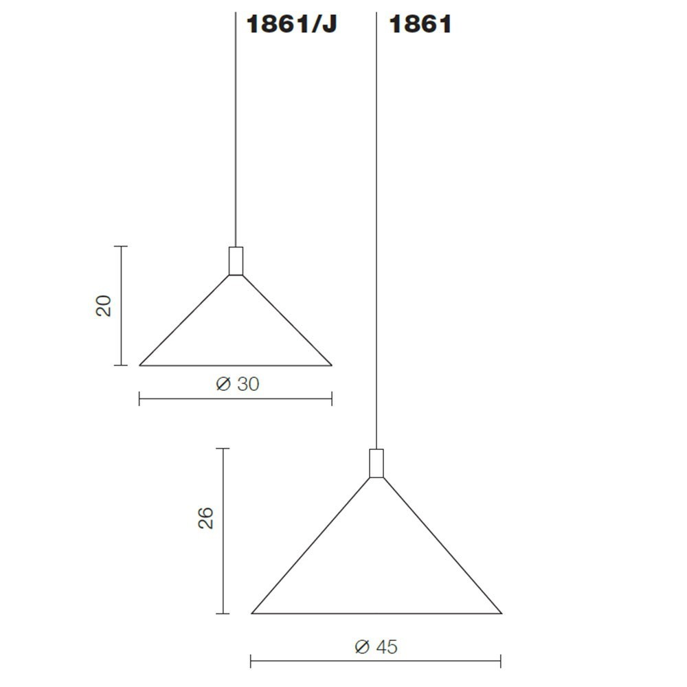 Martinelli Luce Cono – Lámpara suspensión — imagen 6