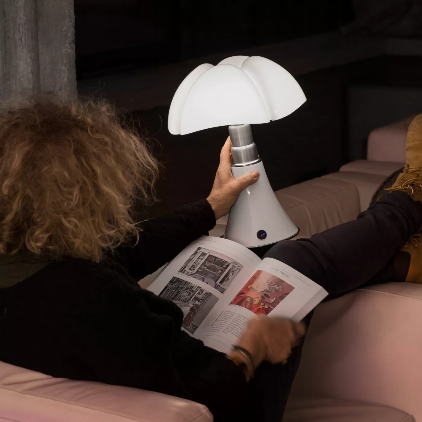 Martinelli Luce Minipipistrello, recargable Led – Lámpara — imagen 3
