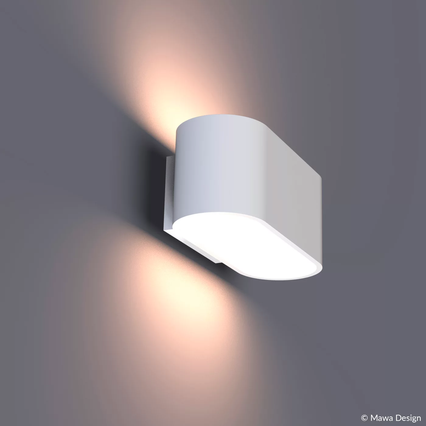 Mawa óvalo Office 7 – Lámpara de pared led — imagen 5