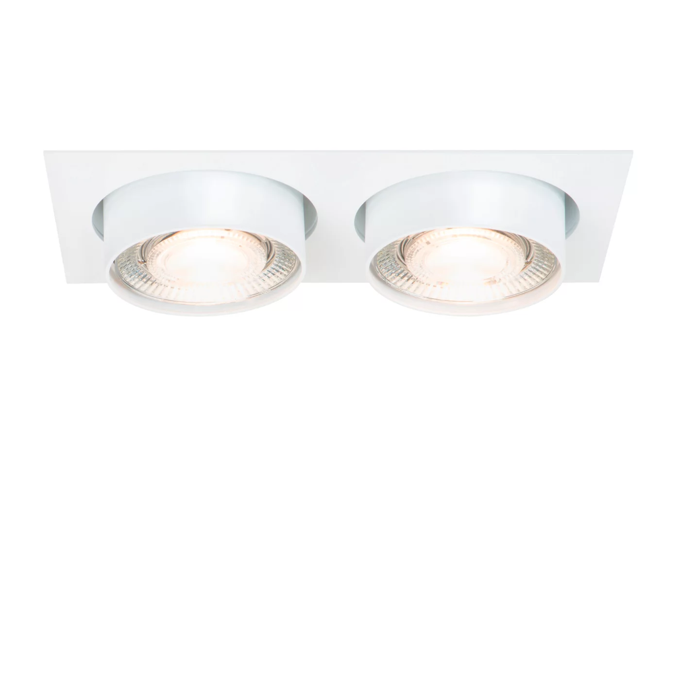 Wittenberg 4.0, foco parcialmente empotrado con placa de cubierta 2 focos LED