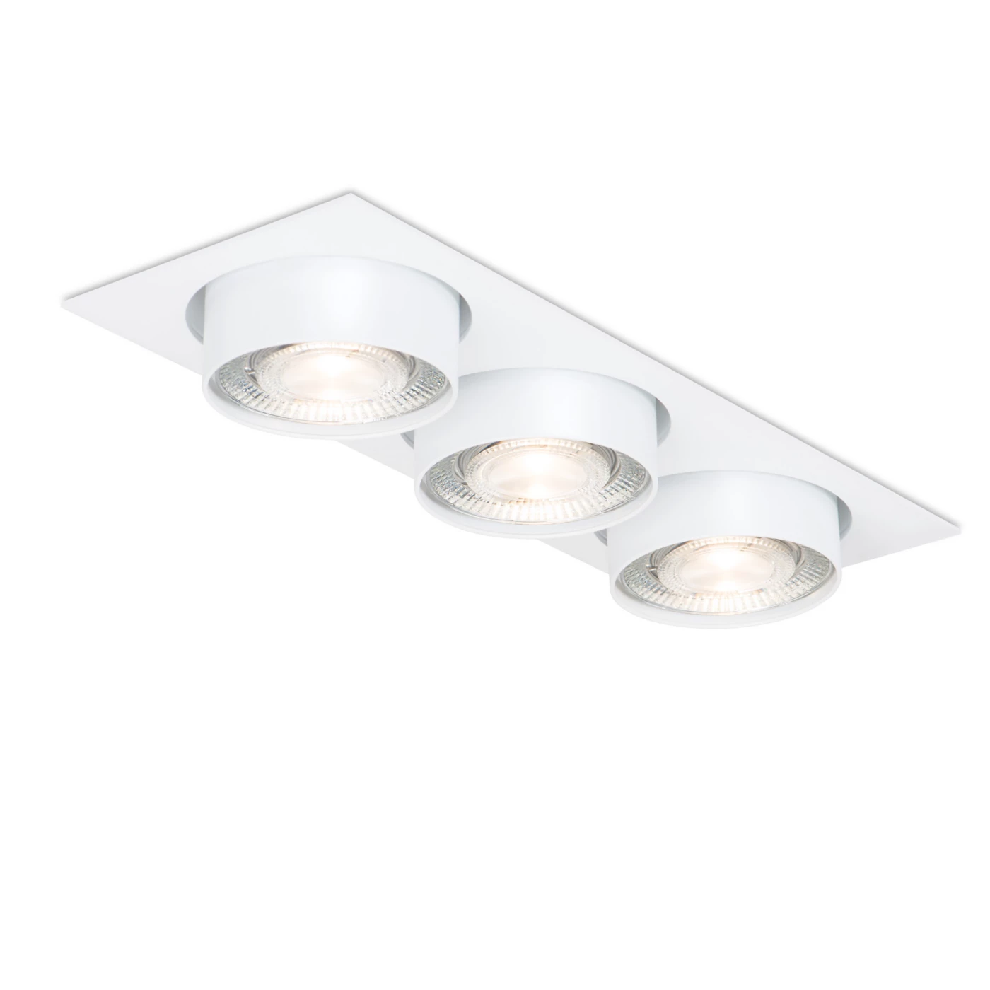 Mawa Wittenberg 4.0, parcialmente empotrado con placa de cubierta 3 focos Led – Foco — imagen 4