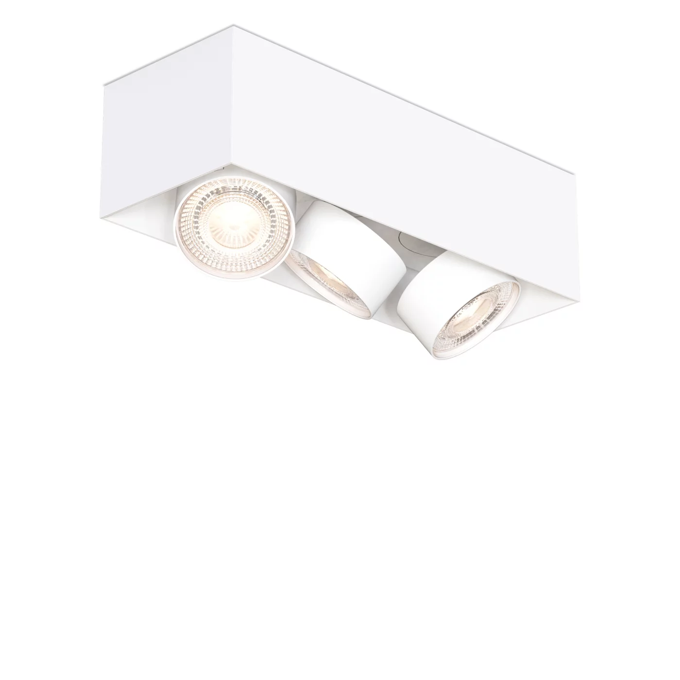 Mawa Wittenberg 4.0, 3 focos - cabeza empotrados – Lámpara de techo led