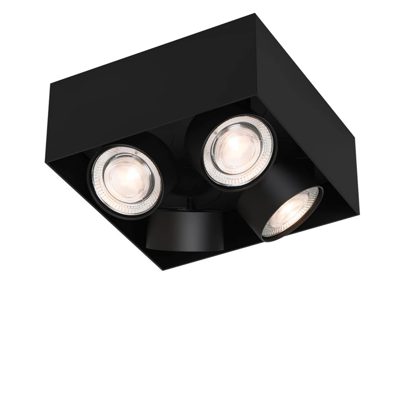 Mawa Wittenberg 4.0, 4 focos - cabeza empotrados - cuadrado – Lámpara de techo led — imagen 4