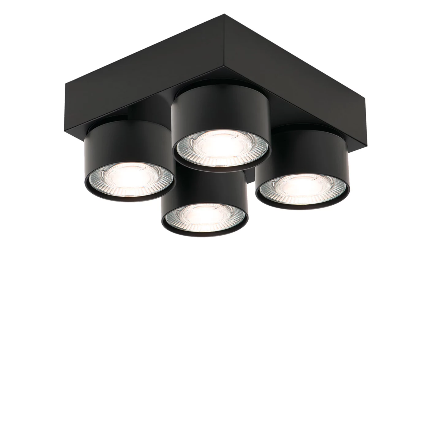 Mawa Wittenberg 4.0, 4 focos - cuadrado – Lámpara de techo led