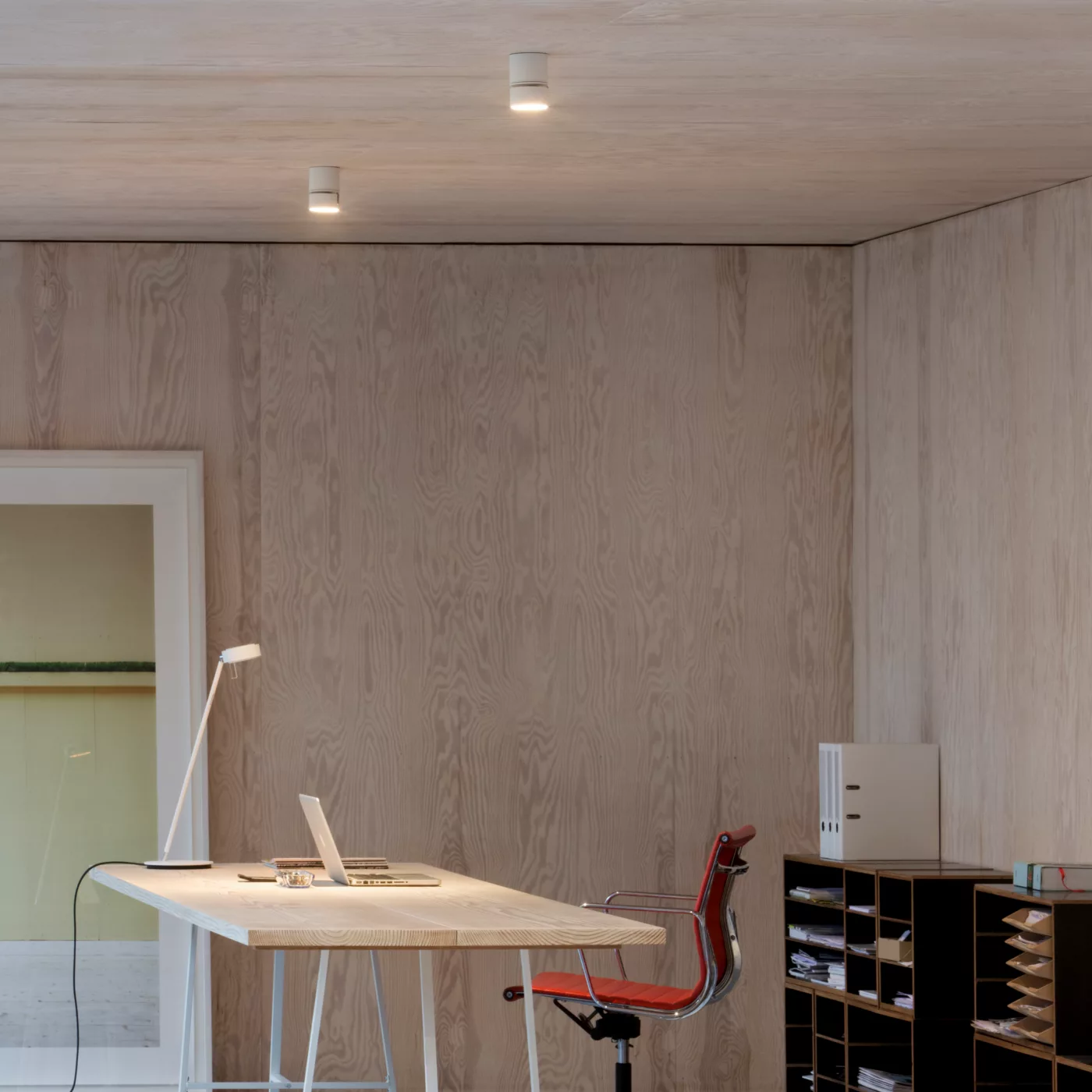 Mawa Wittenberg 4.0, cilíndrico – Lámpara de techo led — imagen 3
