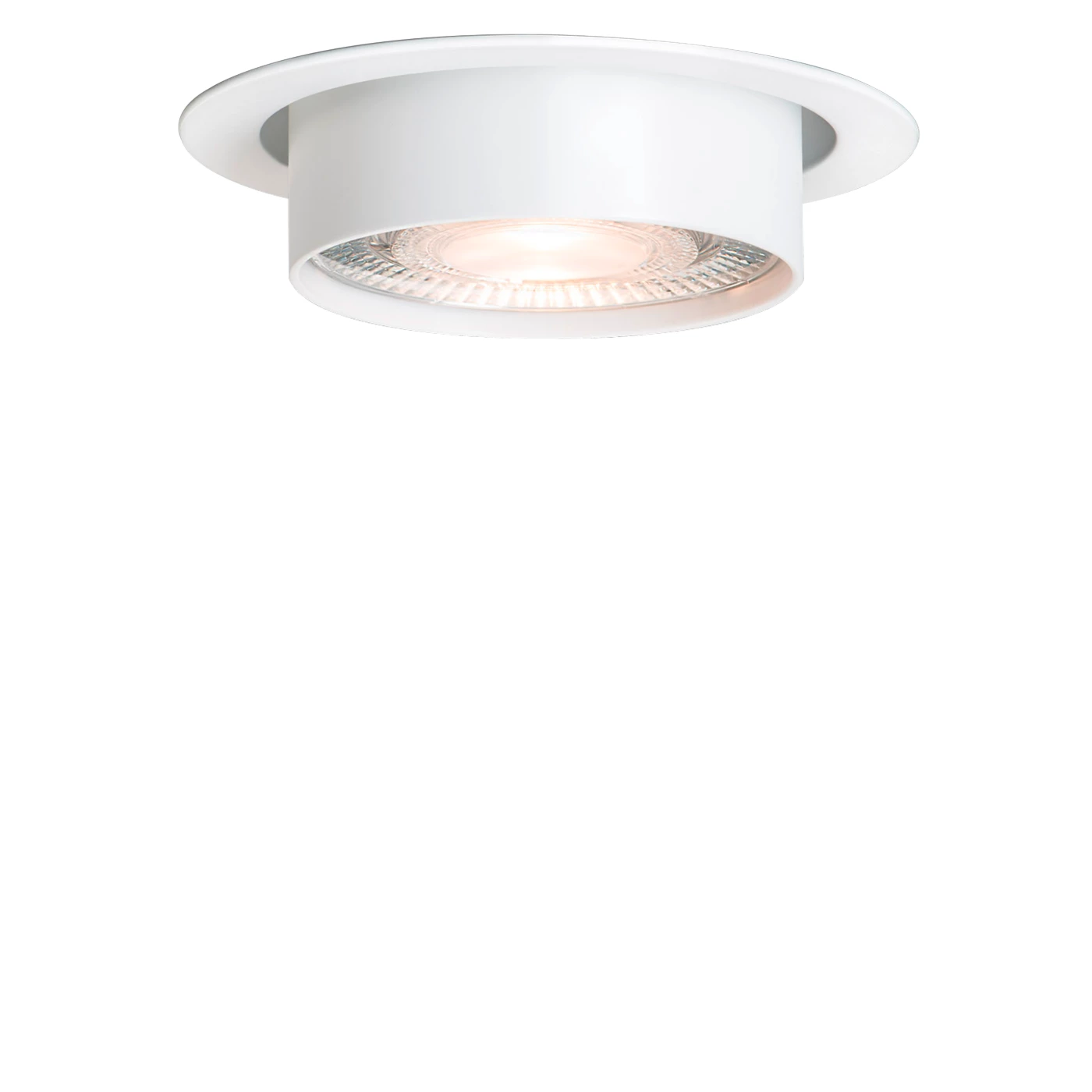 Mawa Wittenberg 4.0, plafón empotrable LED redonda - semiempotrada - con borde