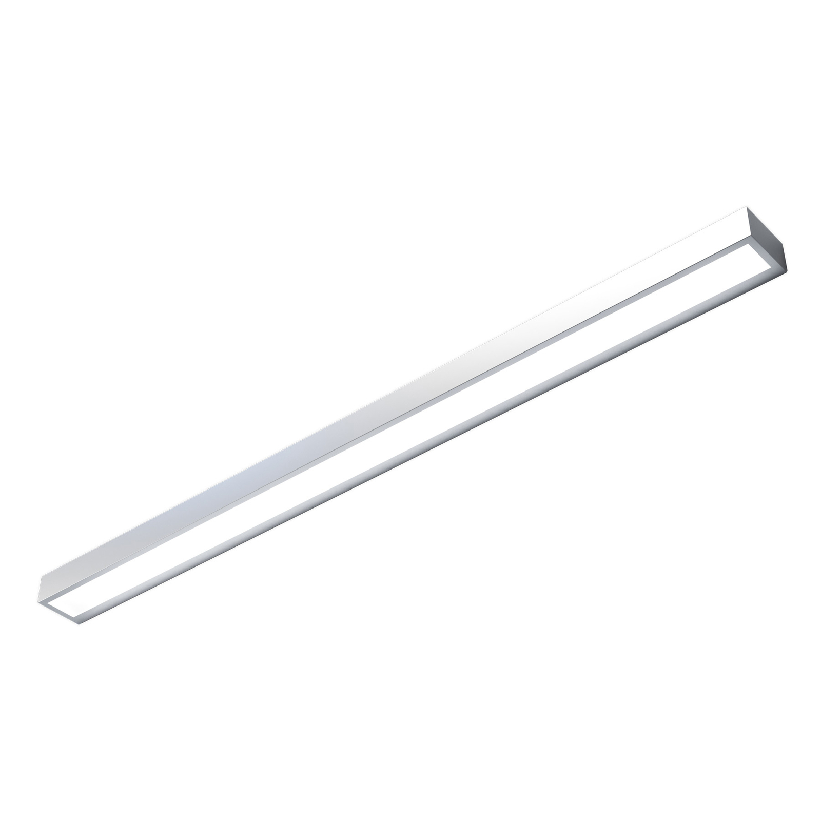 MCJ Mera Ancho 120 cm color aluminio – Aplique de pared led