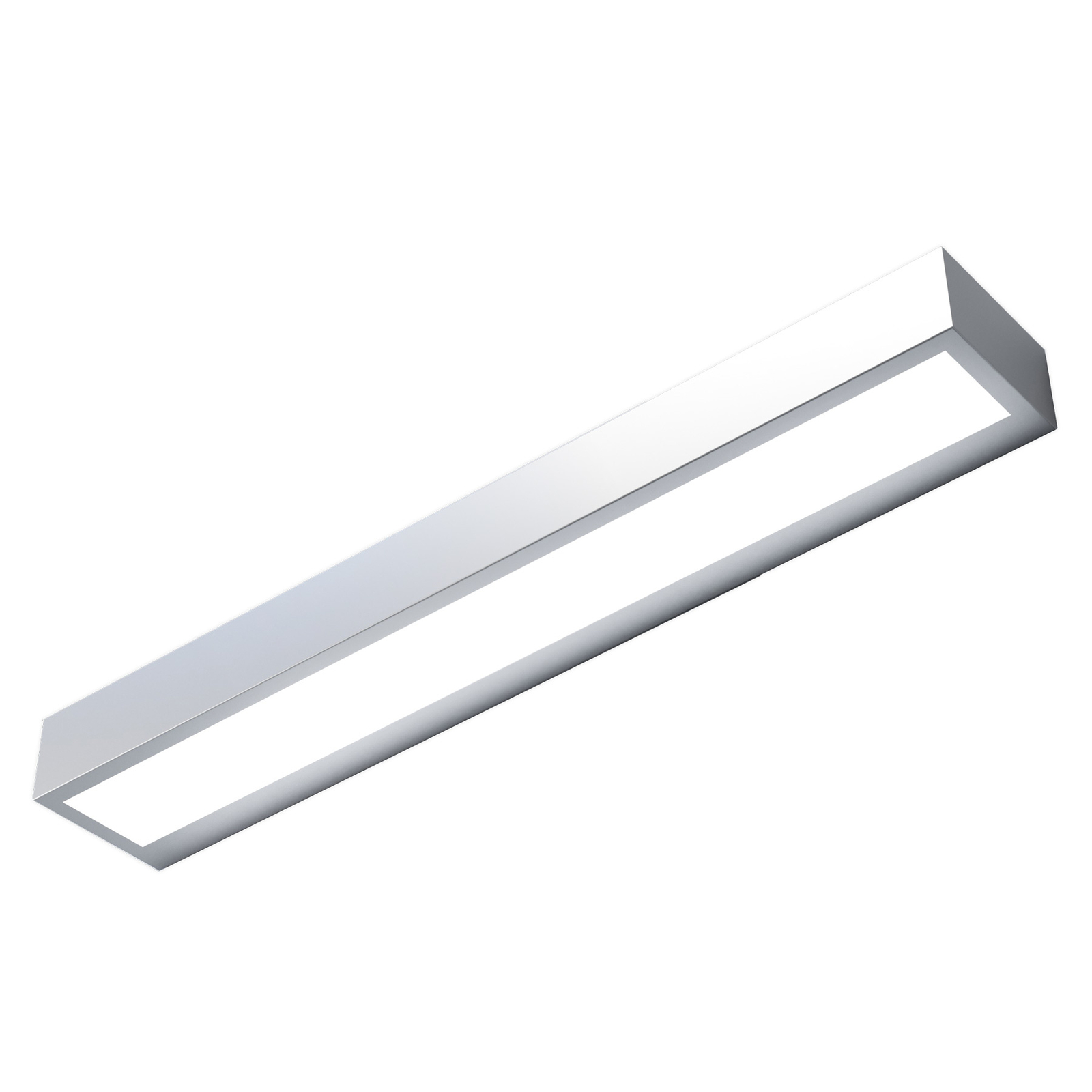 MCJ Mera, ancho 40 cm, color aluminio – Aplique de pared led — imagen 2