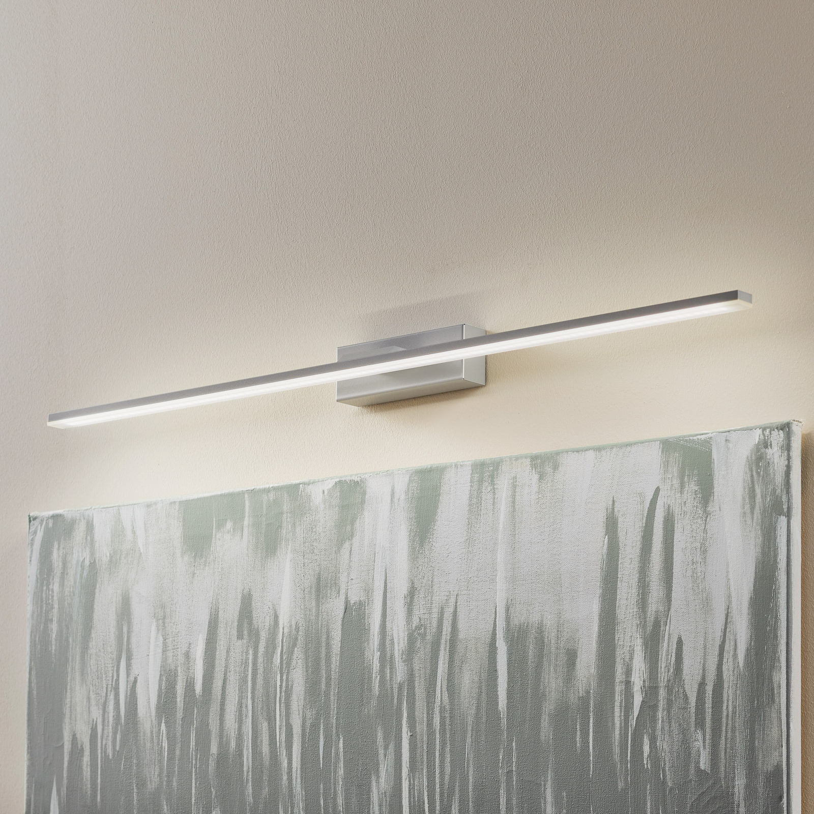 MCJ Miroir Espejo/Cuadros 80 cm aluminio – Aplique de pared led — imagen 3