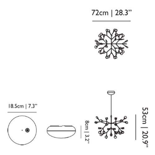 Moooi Heracleum Iii Suspended – Lámpara colgante — imagen 8