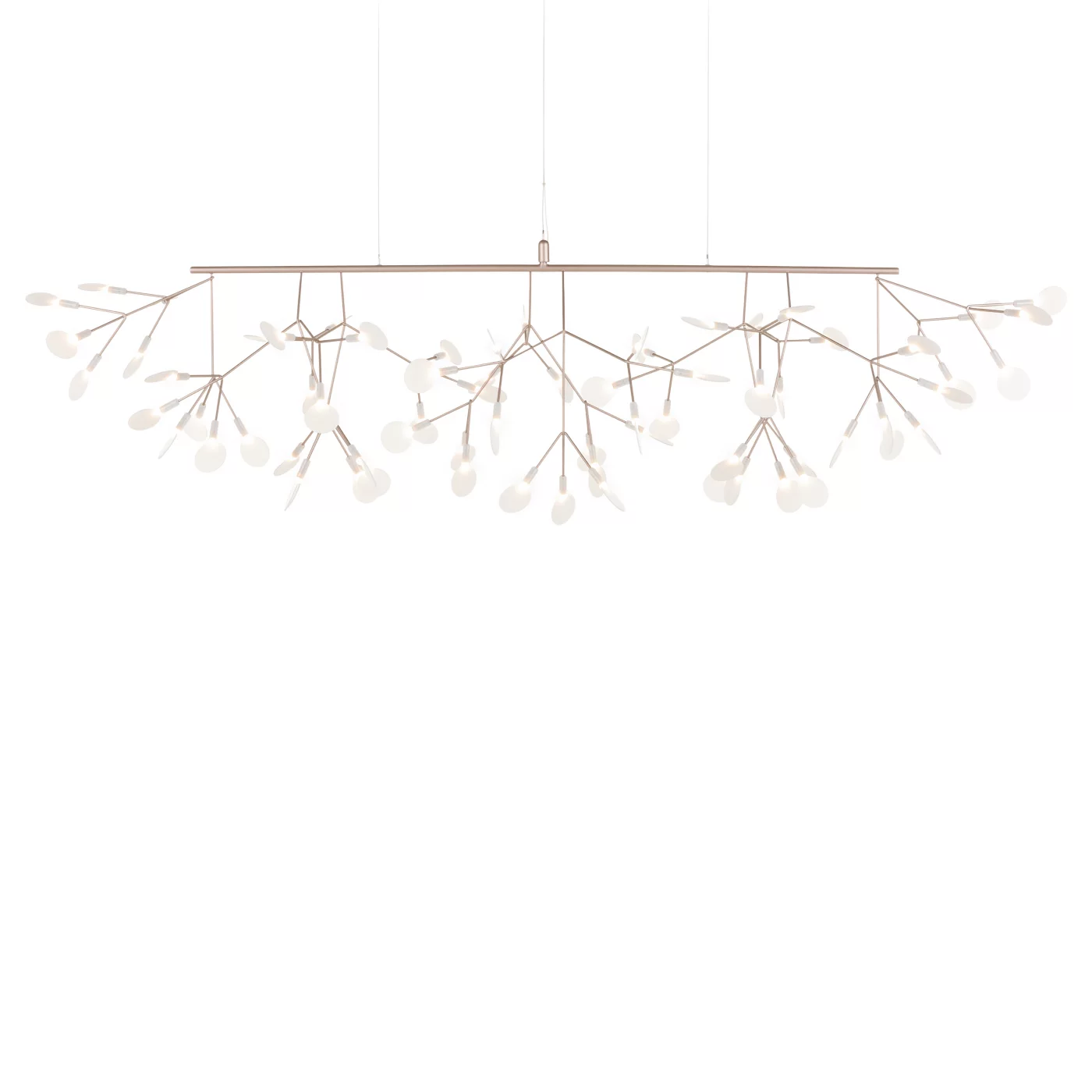 Moooi Heracleum lineal, lámpara de suspensión LED