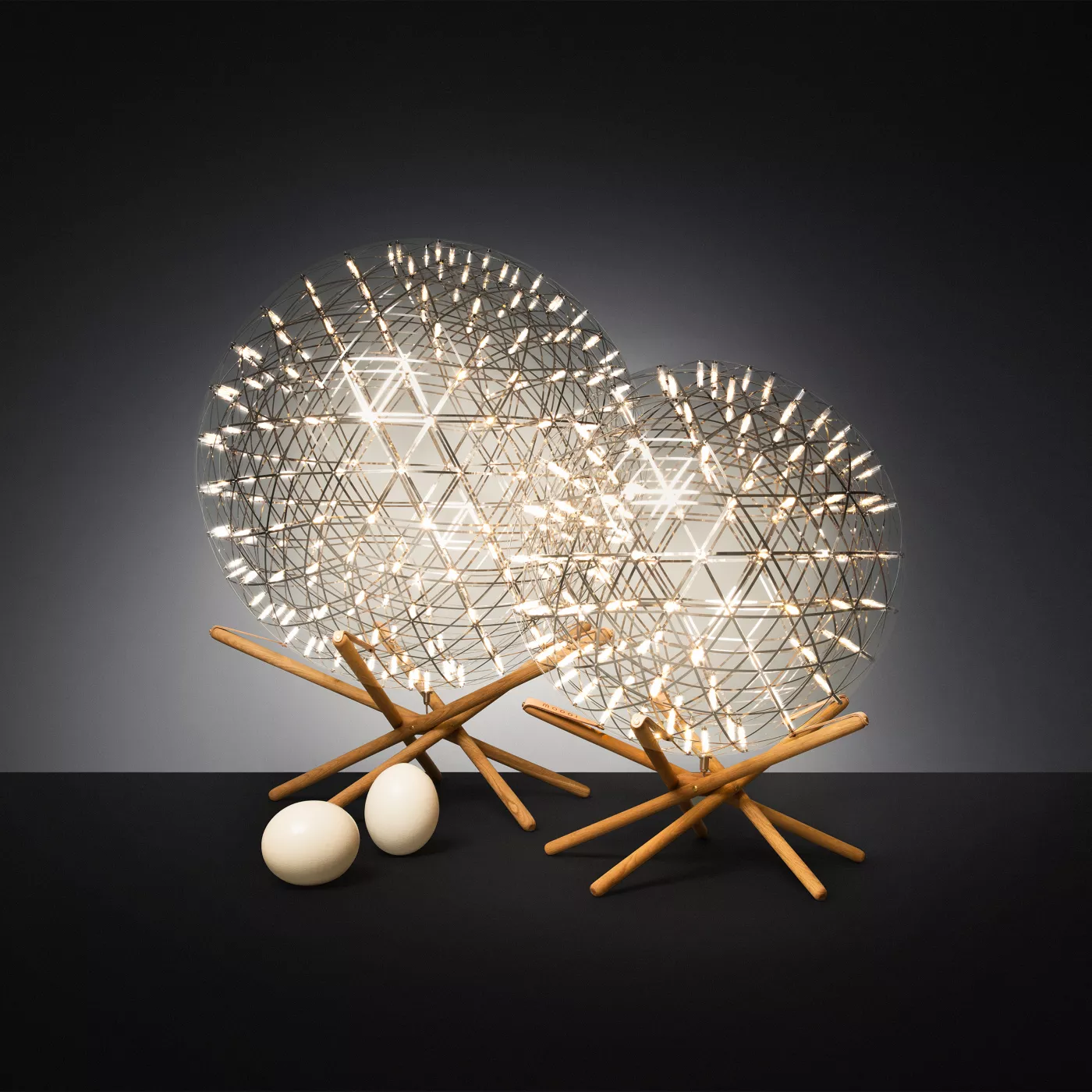 Moooi Raimond II Tensegrity – Lámpara de suelo led — imagen 4