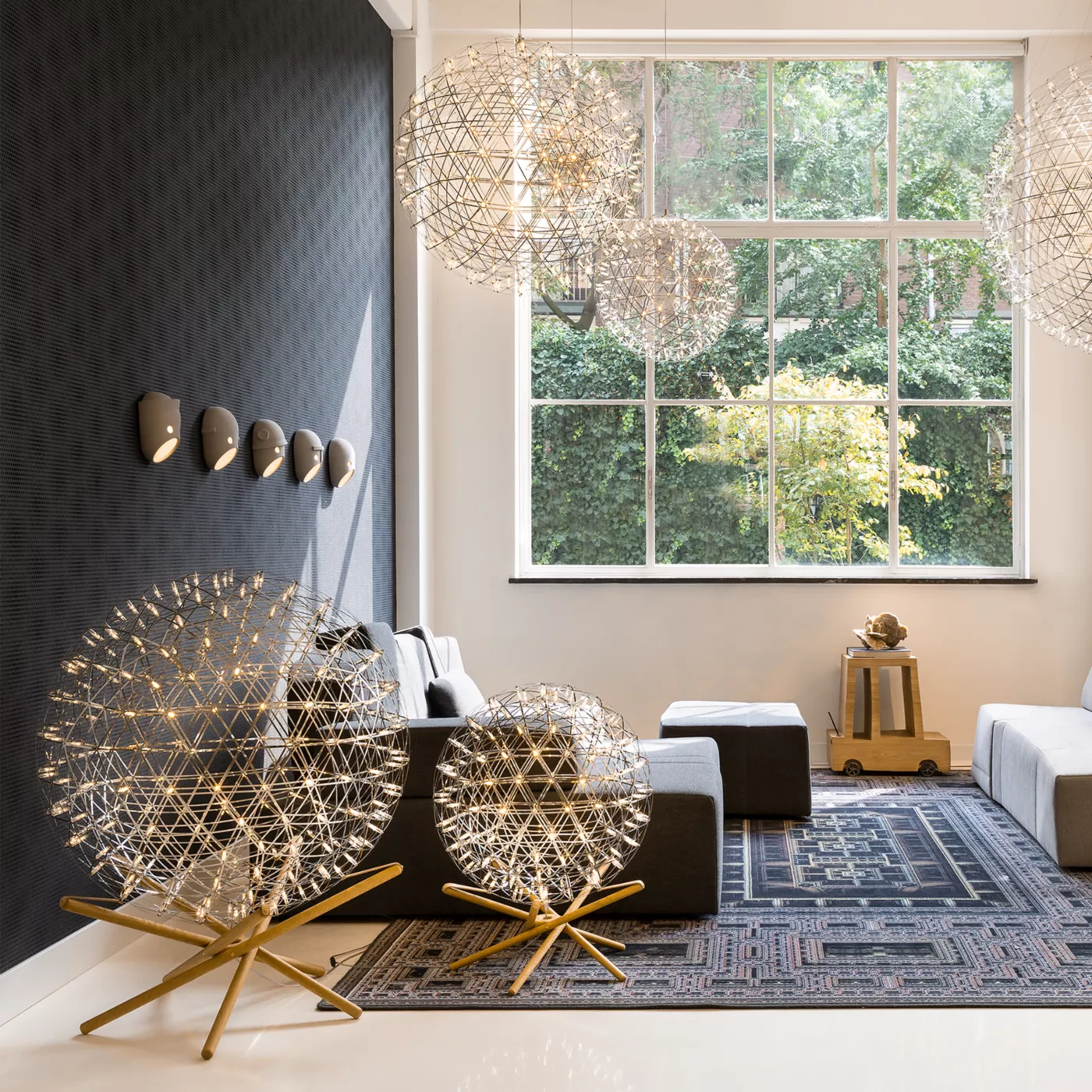 Moooi Raimond II Tensegrity – Lámpara de suelo led — imagen 5