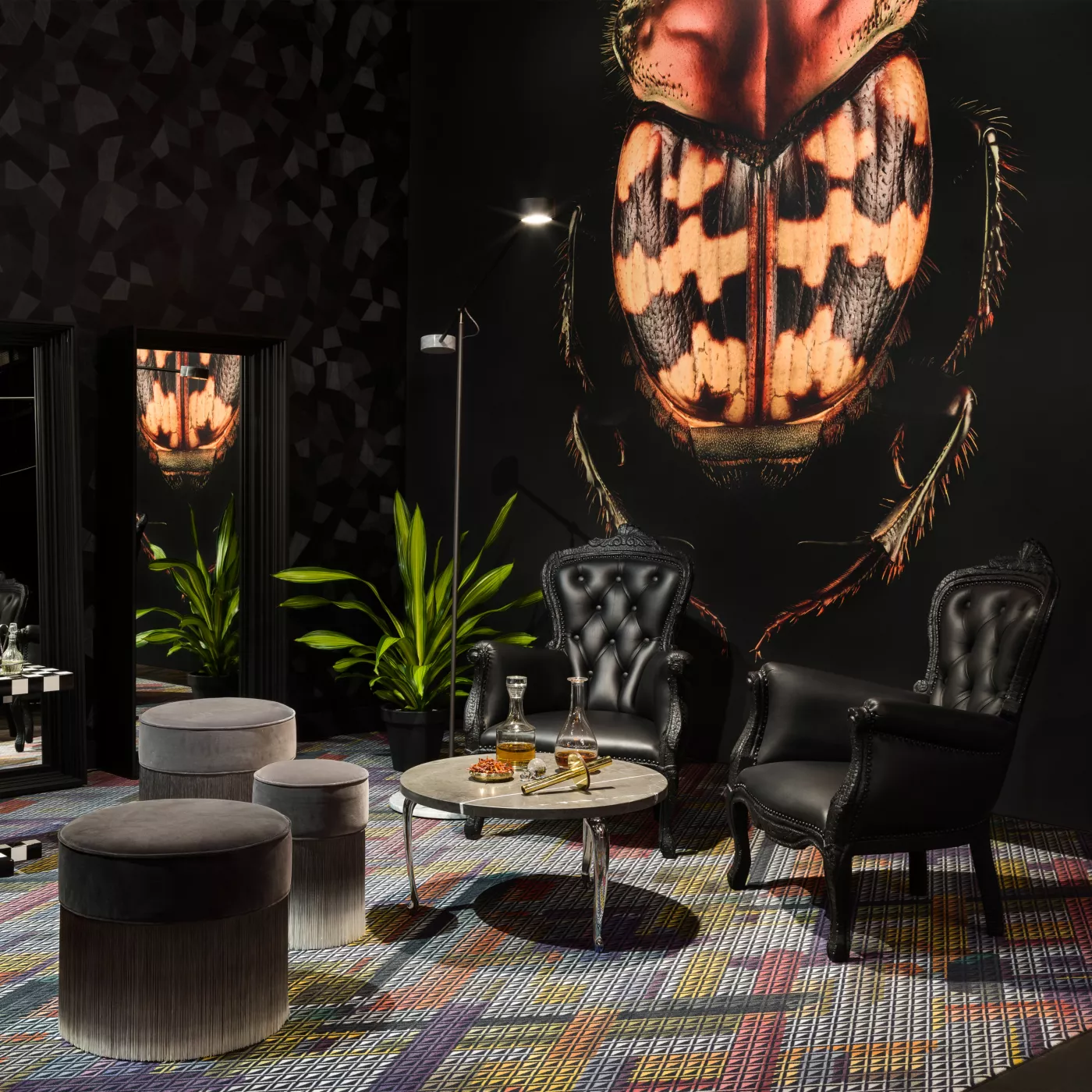 Moooi T-Lamp negro — imagen 6