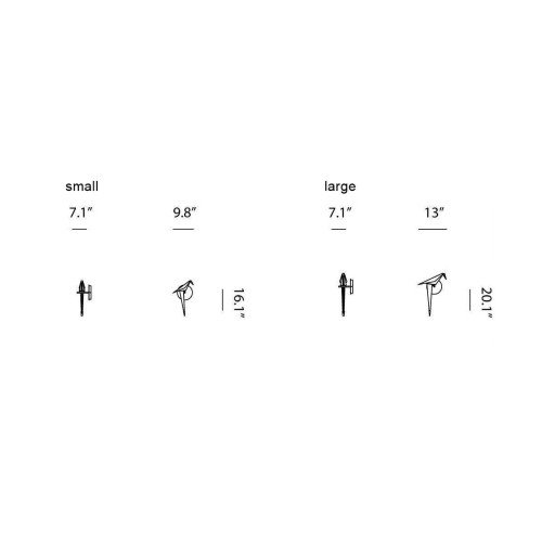 Moooi Perch Light Wall — imagen 4