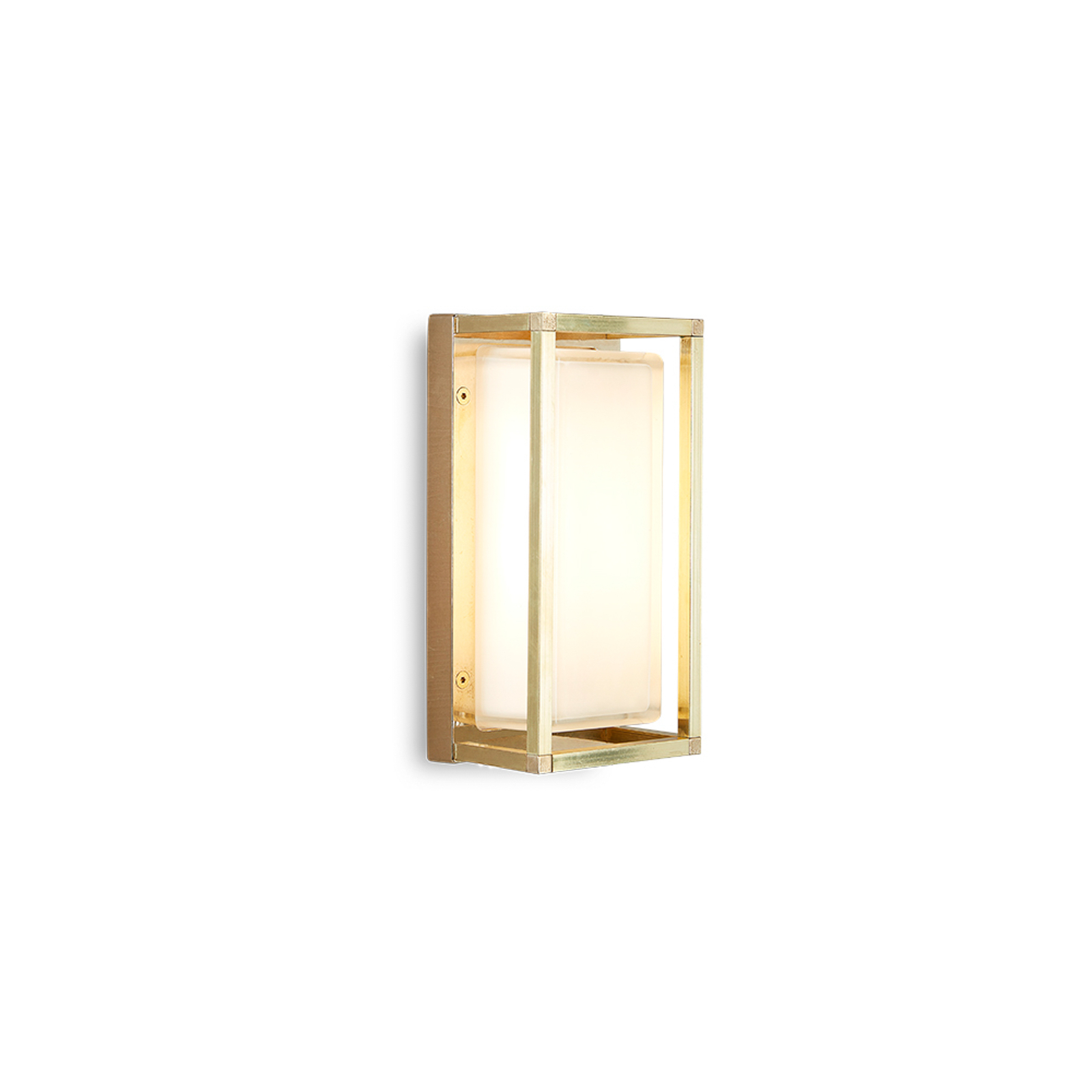 Moretti Luce Ice Cubic 3411 de latón – Aplique de exterior — imagen 3