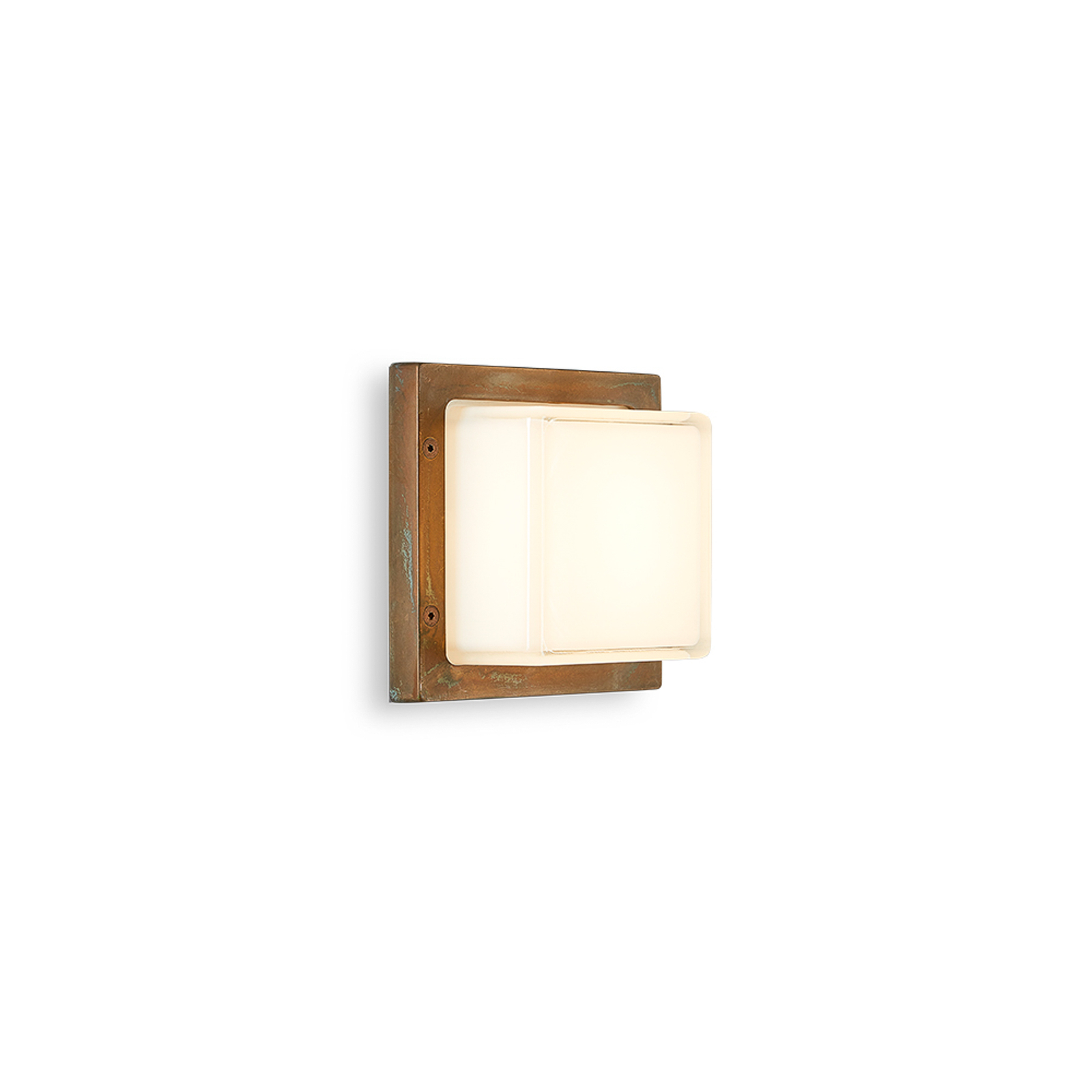 Aplique de exterior LED Ice Cubic 3403 de latón