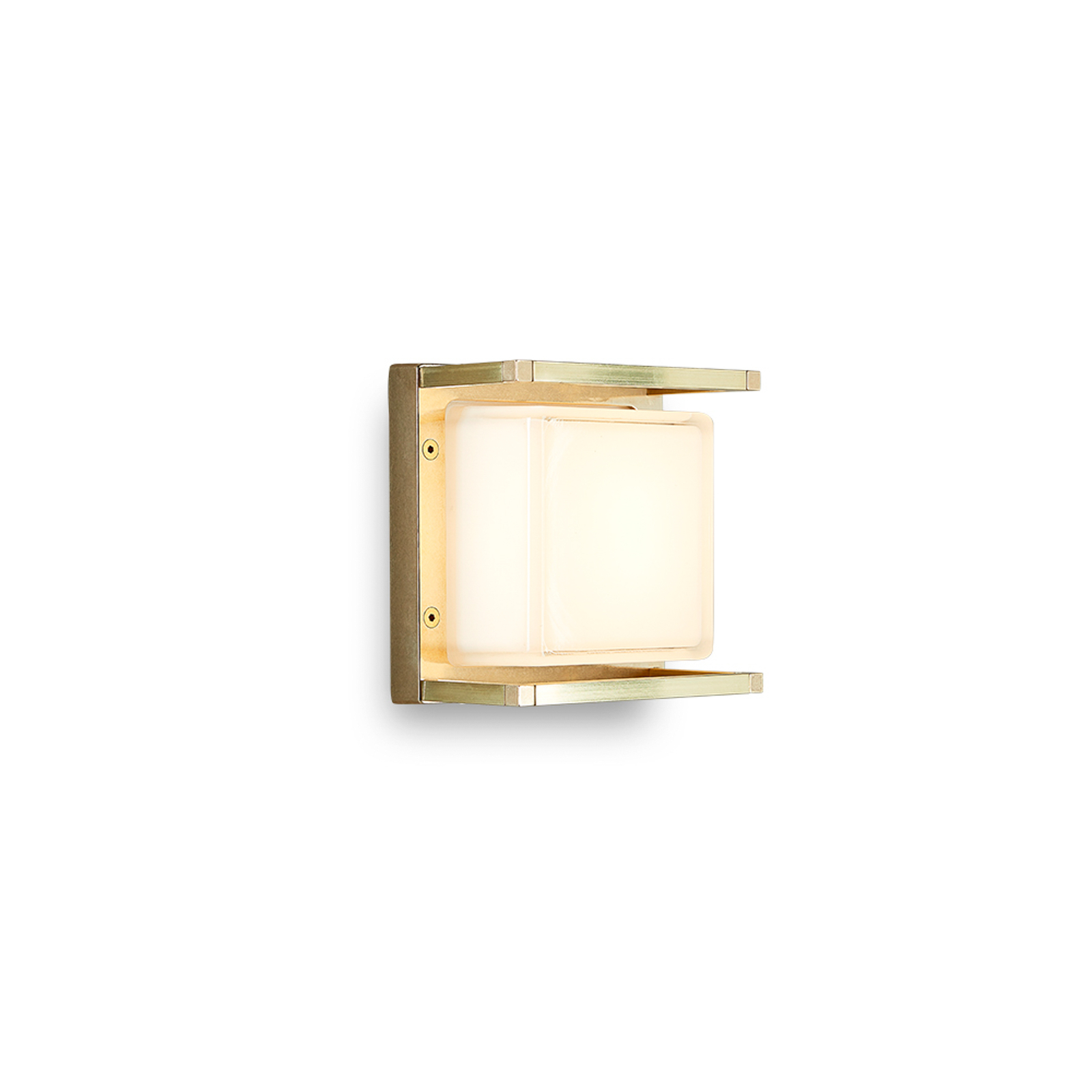 Moretti Luce Ice Cubic 3405 de latón – Aplique de exterior led — imagen 5