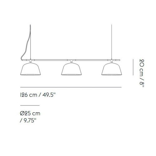 Muuto Ambit Rail Lamp – Lámpara colgante — imagen 4