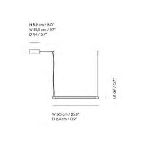 Muuto Fine suspension lamp – Lámpara colgante — imagen 7